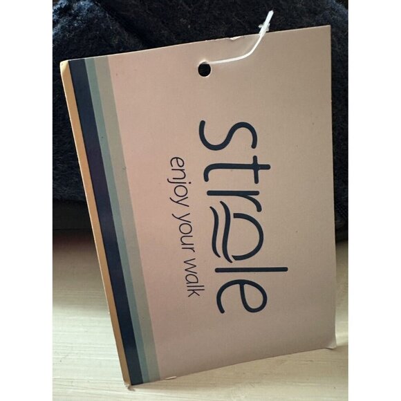 Strole‎ Lodge Blue Wool Supportive Clog Wool Slipper Arch Support Mens 8 New - Picture 7 of 7